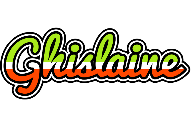 Ghislaine superfun logo