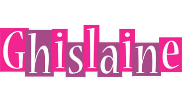 Ghislaine whine logo