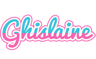 Ghislaine woman logo