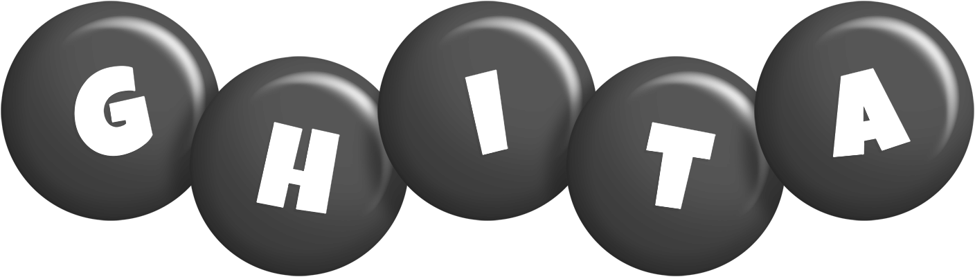 Ghita candy-black logo
