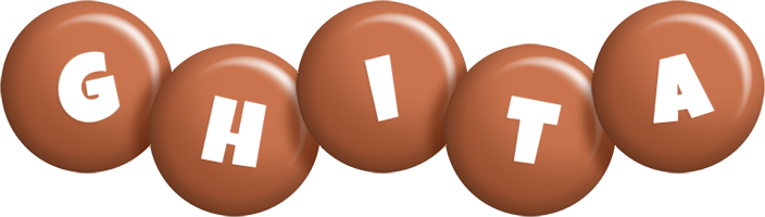 Ghita candy-brown logo