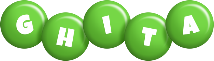 Ghita candy-green logo