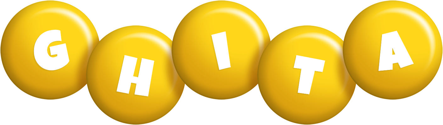 Ghita candy-yellow logo