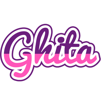 Ghita cheerful logo