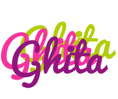 Ghita flowers logo