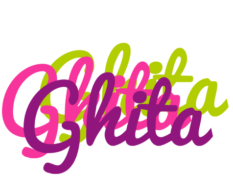 Ghita flowers logo