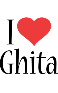 Ghita i-love logo