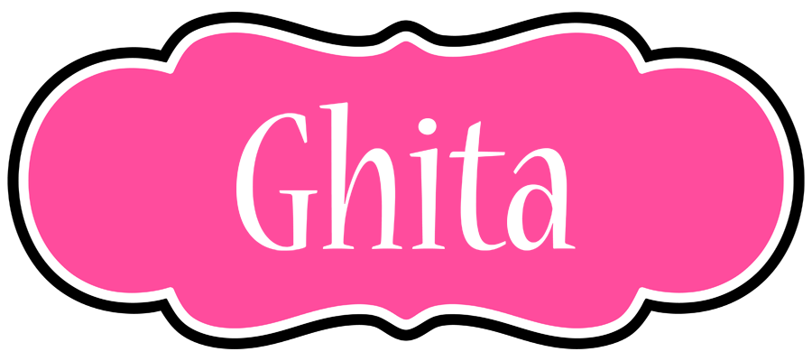 Ghita invitation logo