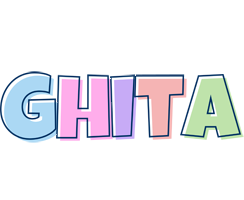 Ghita pastel logo
