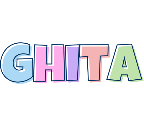 Ghita pastel logo