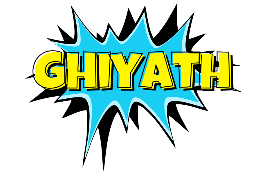 Ghiyath amazing logo