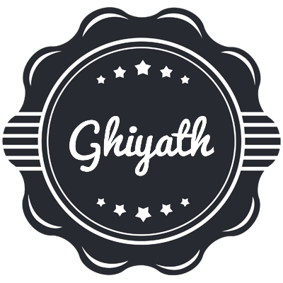 Ghiyath badge logo