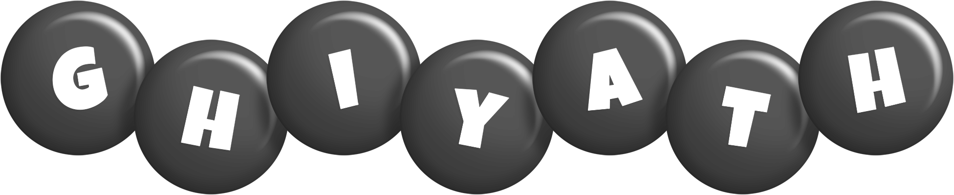 Ghiyath candy-black logo