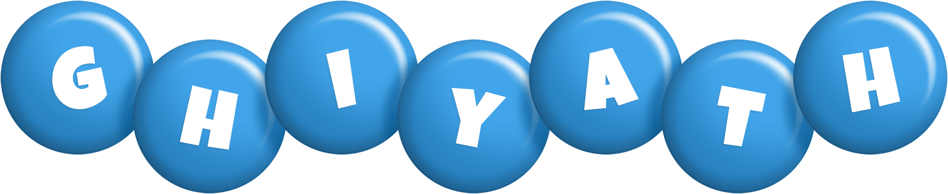 Ghiyath candy-blue logo