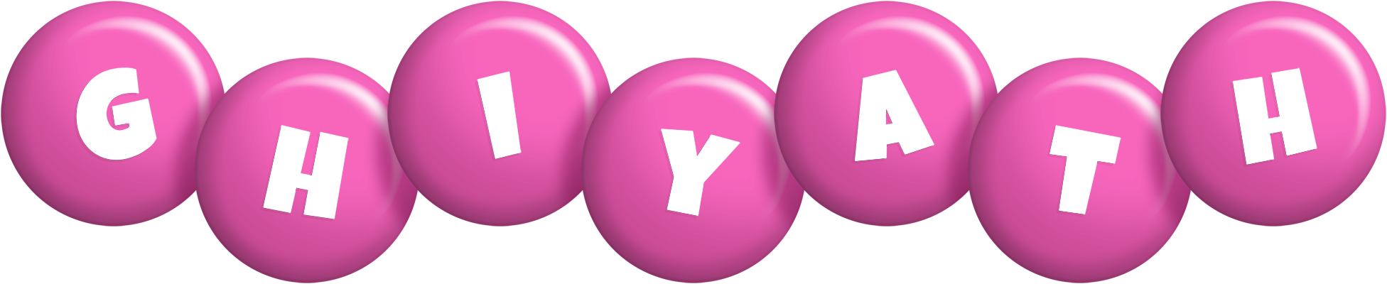 Ghiyath candy-pink logo