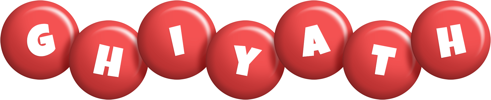 Ghiyath candy-red logo