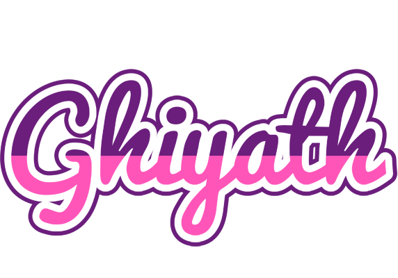 Ghiyath cheerful logo