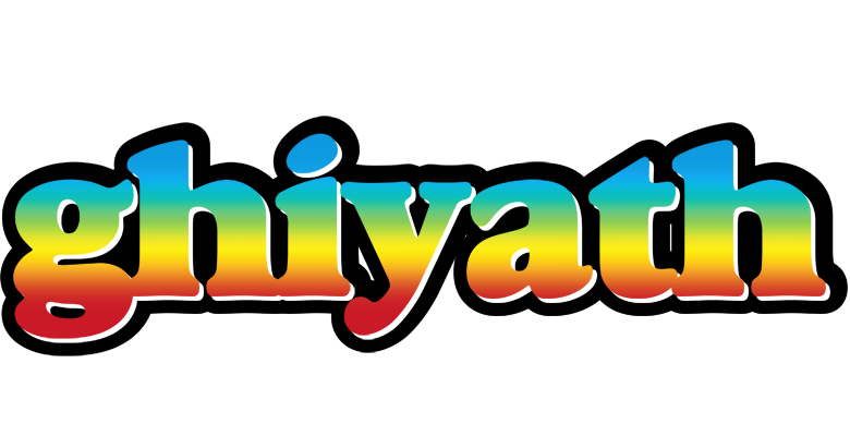 Ghiyath color logo