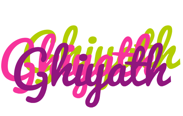 Ghiyath flowers logo