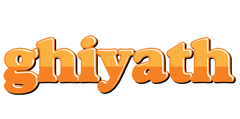 Ghiyath orange logo