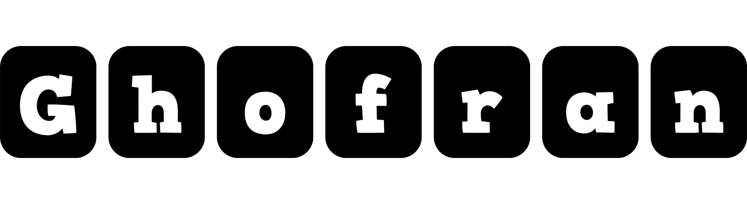 Ghofran box logo