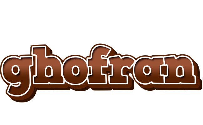 Ghofran brownie logo