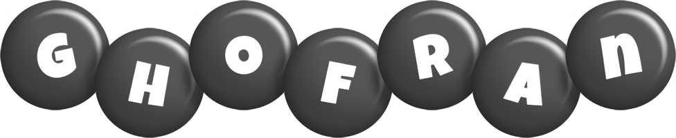 Ghofran candy-black logo