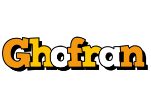 Ghofran cartoon logo