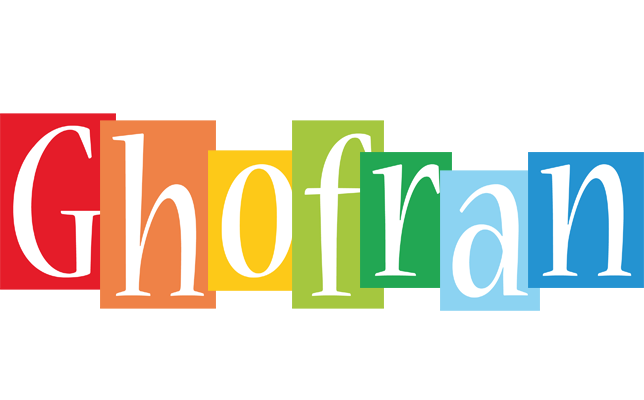Ghofran colors logo