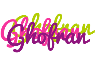 Ghofran flowers logo