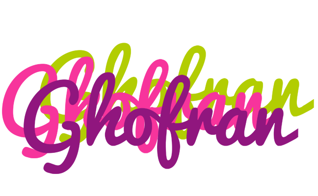 Ghofran flowers logo