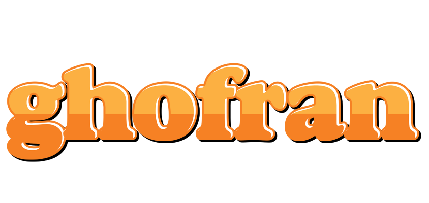 Ghofran orange logo