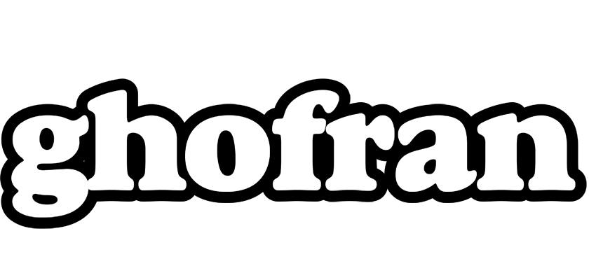 Ghofran panda logo