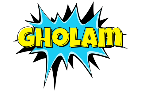 Gholam amazing logo