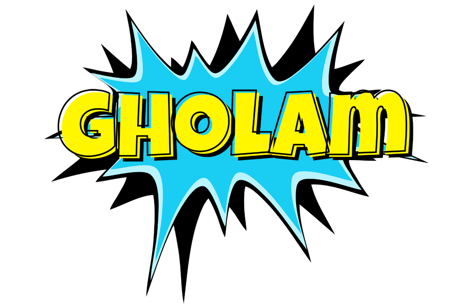 Gholam amazing logo