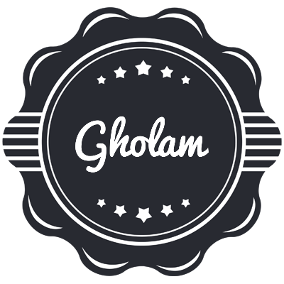 Gholam badge logo