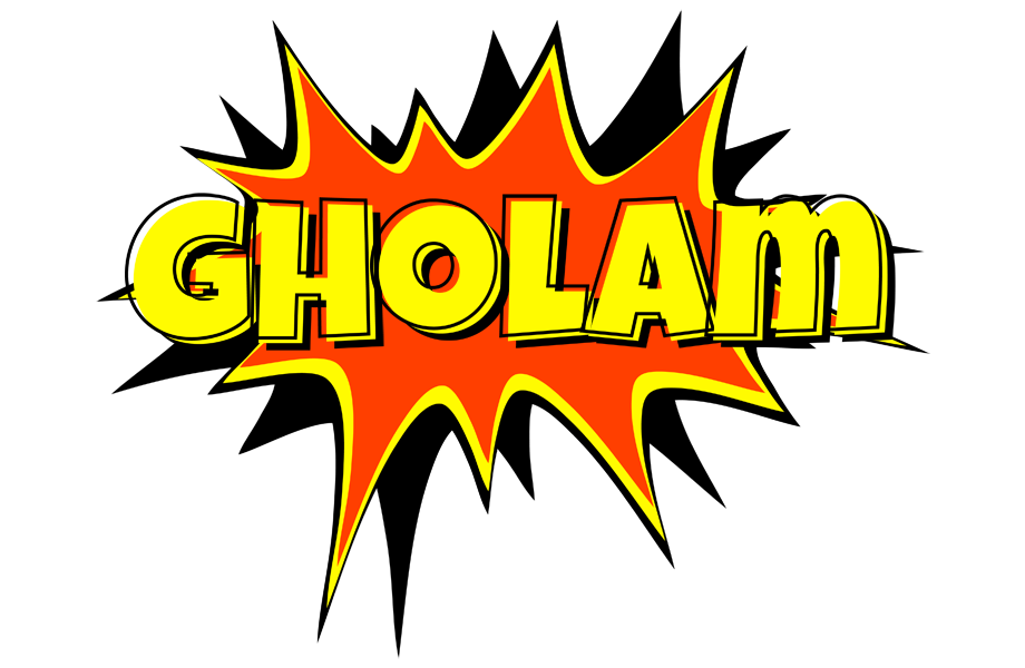 Gholam bazinga logo