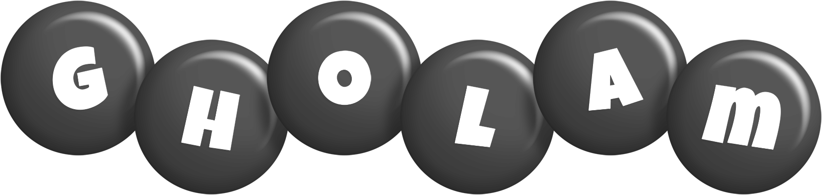 Gholam candy-black logo