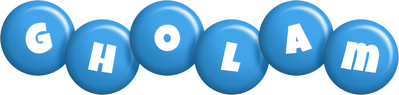 Gholam candy-blue logo