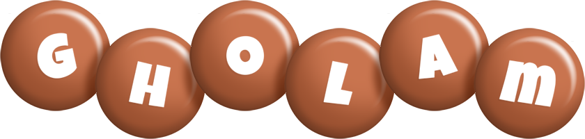 Gholam candy-brown logo