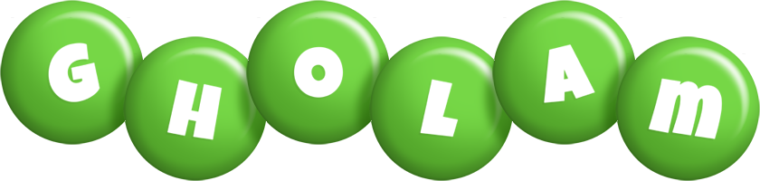 Gholam candy-green logo