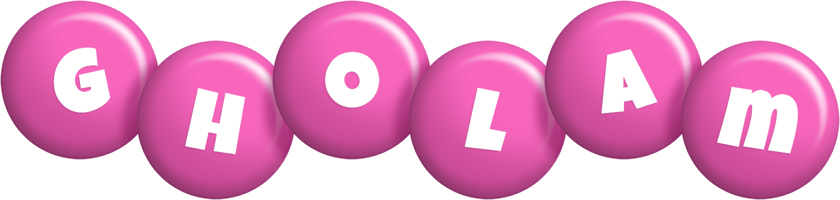 Gholam candy-pink logo