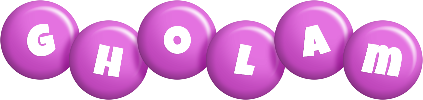 Gholam candy-purple logo