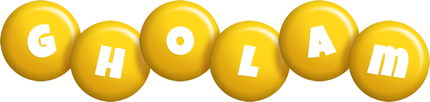 Gholam candy-yellow logo