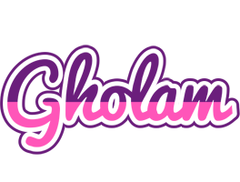 Gholam cheerful logo