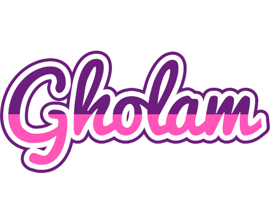Gholam cheerful logo