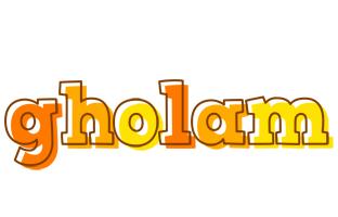 Gholam desert logo