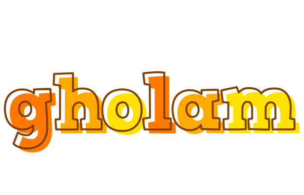 Gholam desert logo