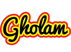 Gholam flaming logo