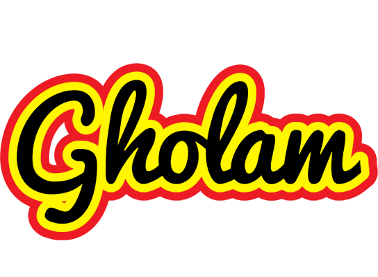 Gholam flaming logo